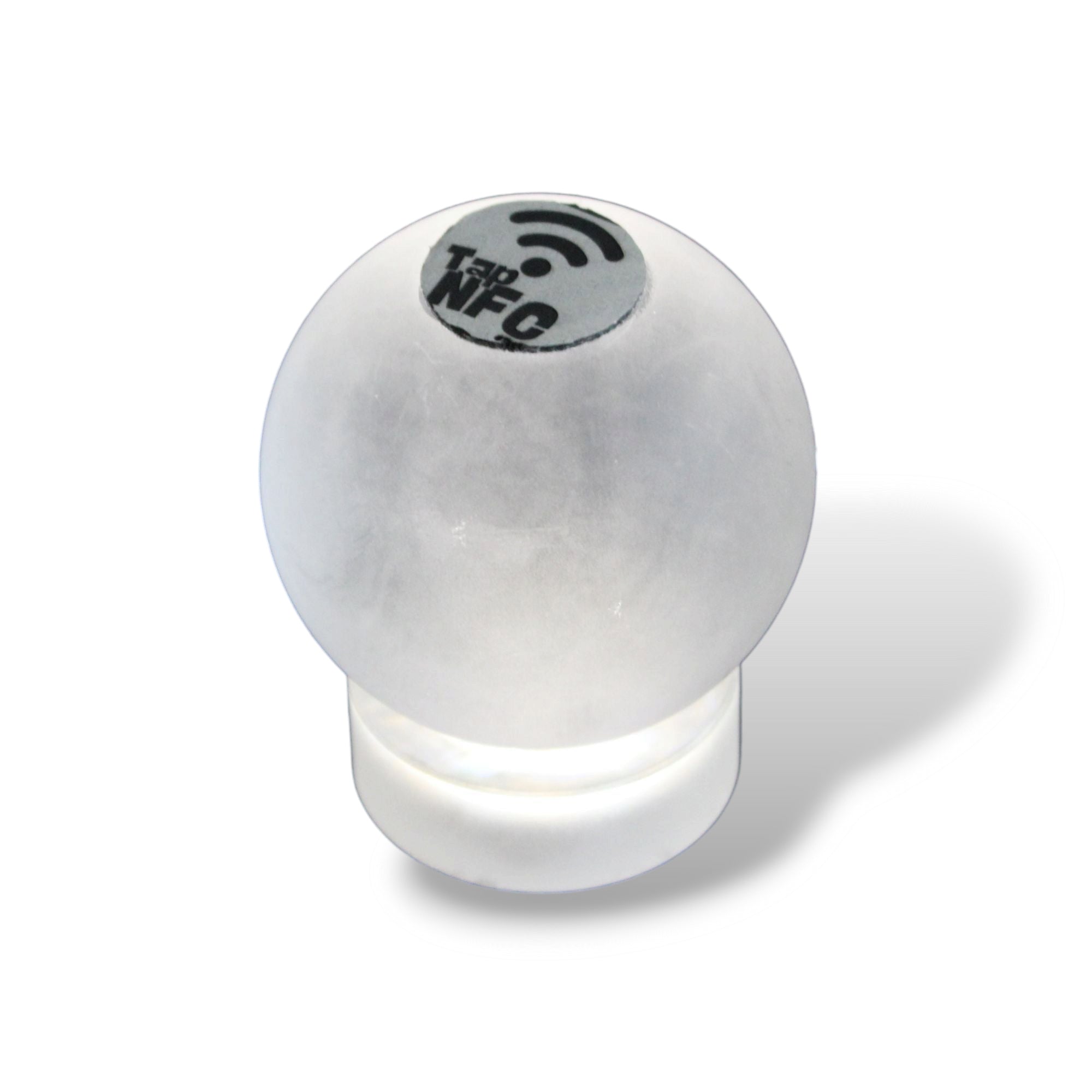 TapSpot Oracle – NFC Smart Glowing Orb Stand