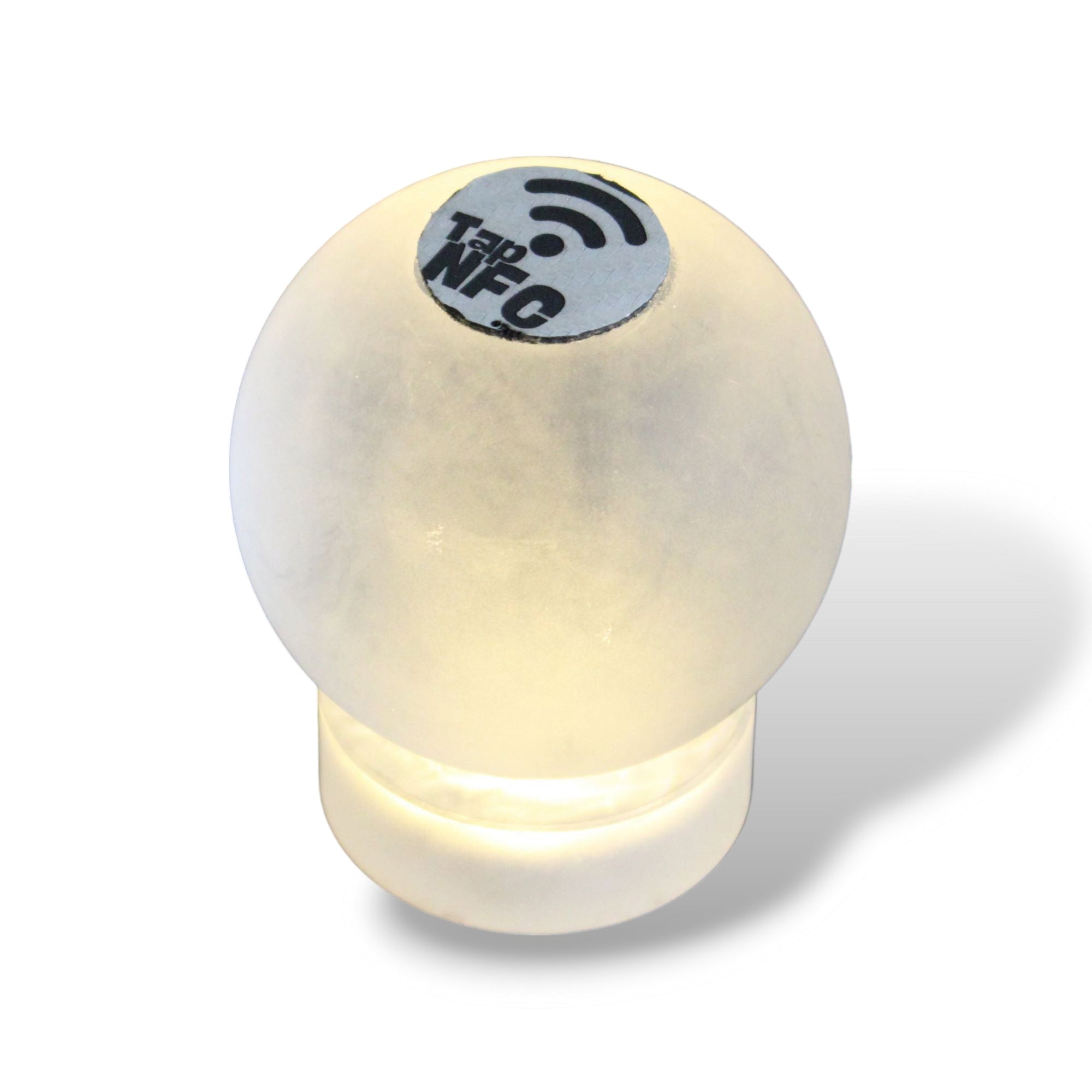 TapSpot Oracle – NFC Smart Glowing Orb Stand